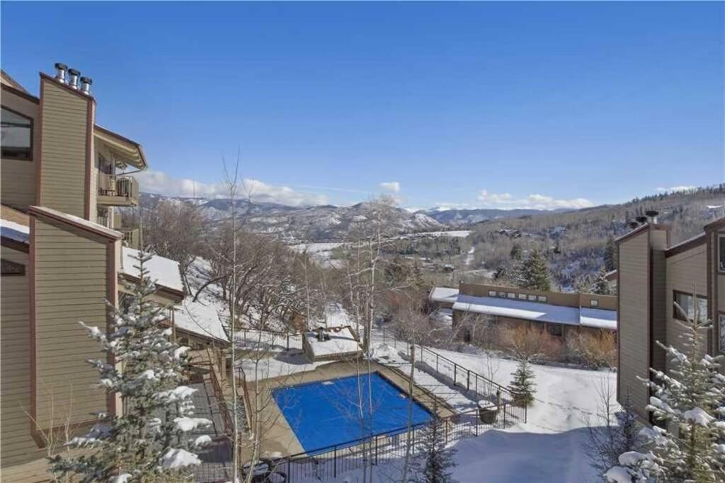 Updated 3 Bedroom 2 Ba With Pool & Hot Tub - Stunning Mountain Views! 스노우매스 빌리지 외부 사진